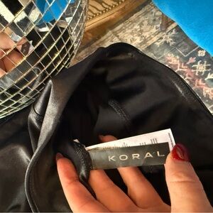 Koral Women's Sleek Black Leather Jacket